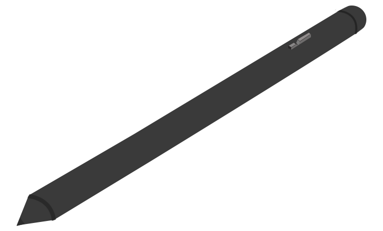 an illustration of a drawing tablet pen